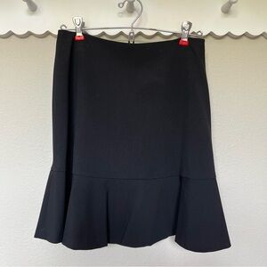 Vince Camuto Black Trumpet  Skirt